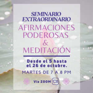 Afirmaciones Poderosas y Meditación